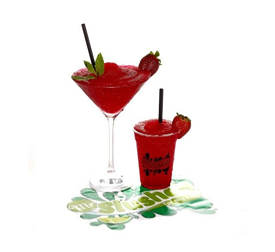 Strawberry Daiquiri Slush Syrup Mr Slushed® Cocktail Slush Syrups