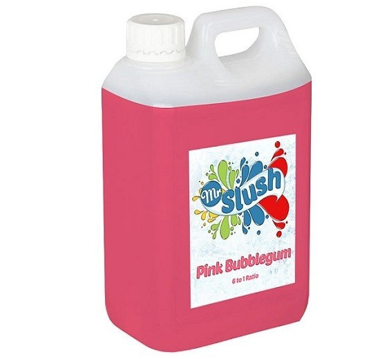 Pink Bubblegum Slush Syrup Buy Mr Slush Syrups