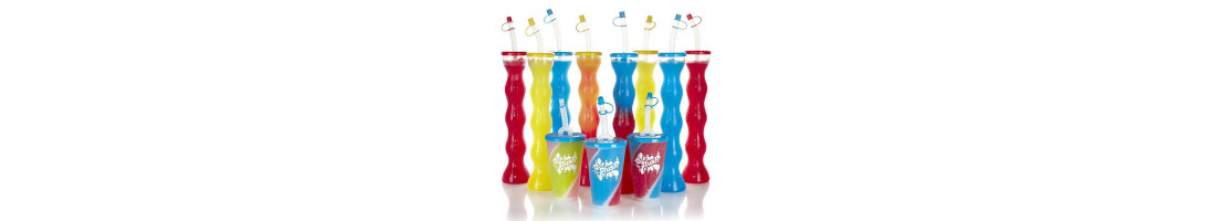 Novelty Cups | Slush Yards | Twister Cups for Slush Drinks