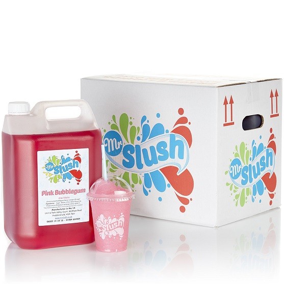 Pink Bubblegum Slush Syrup
