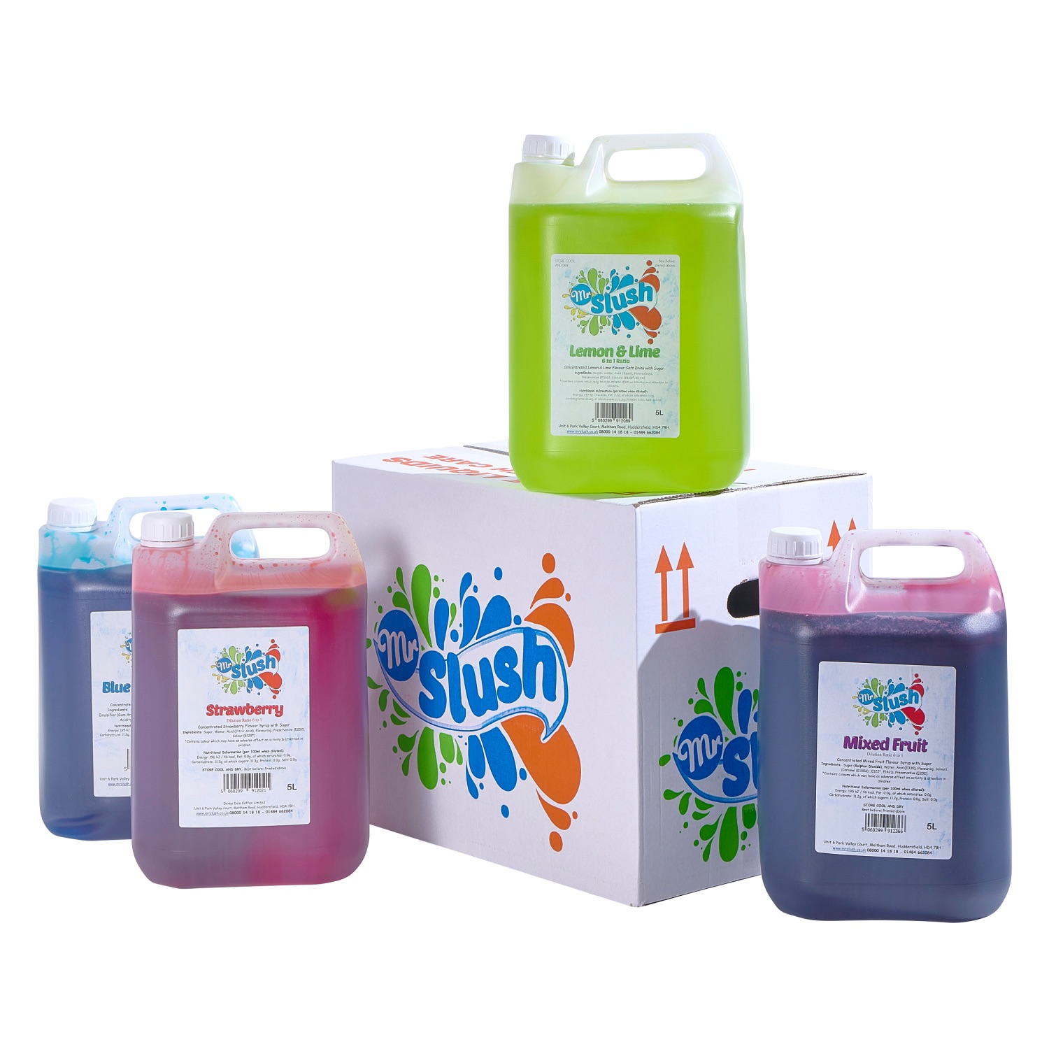 Mr Slush Syrup Mixed Case