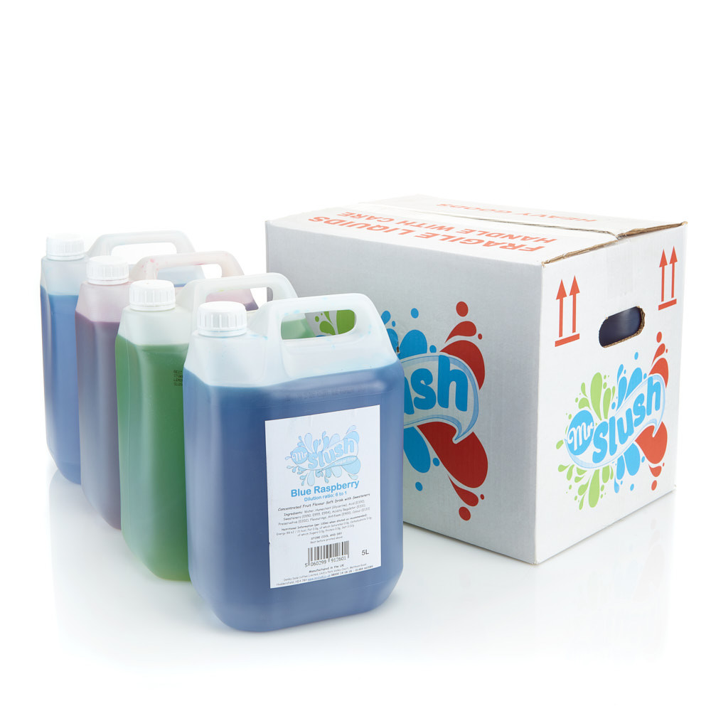 Sugar Free Slush Syrup Case