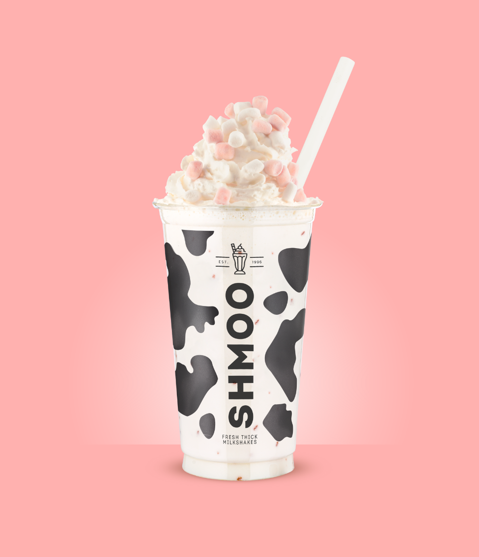 Shmoo White Chocolate Raspberry Milkshake