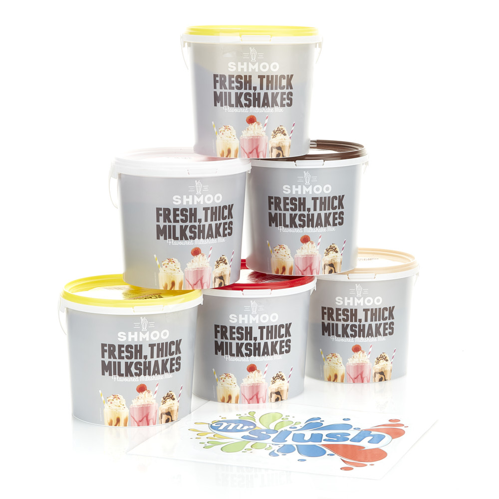 Shmoo milkshakes 6 Tubs