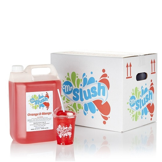 Orange Mango Slush Syrup Reduced Sugar